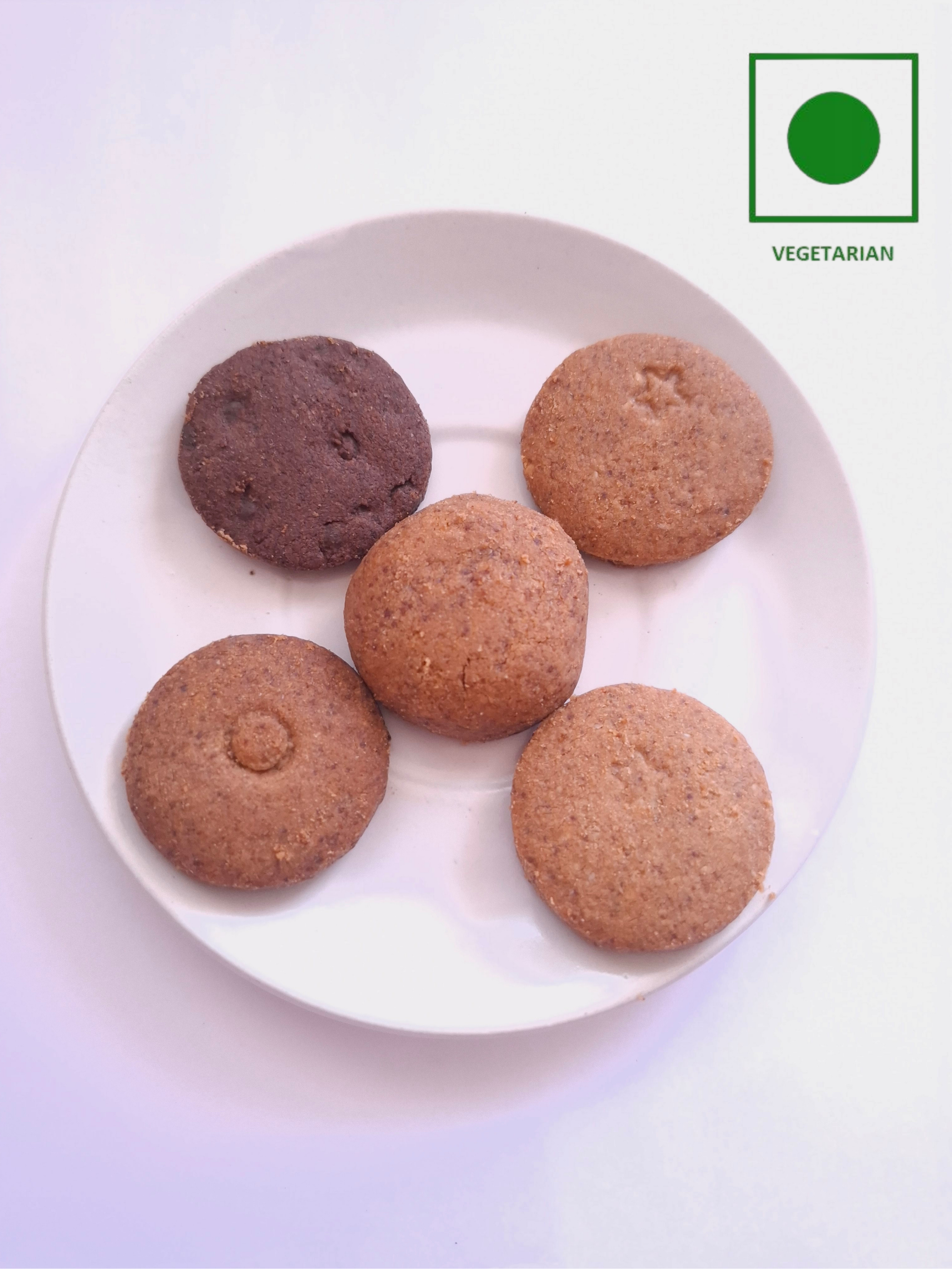 Assorted cookies eggless