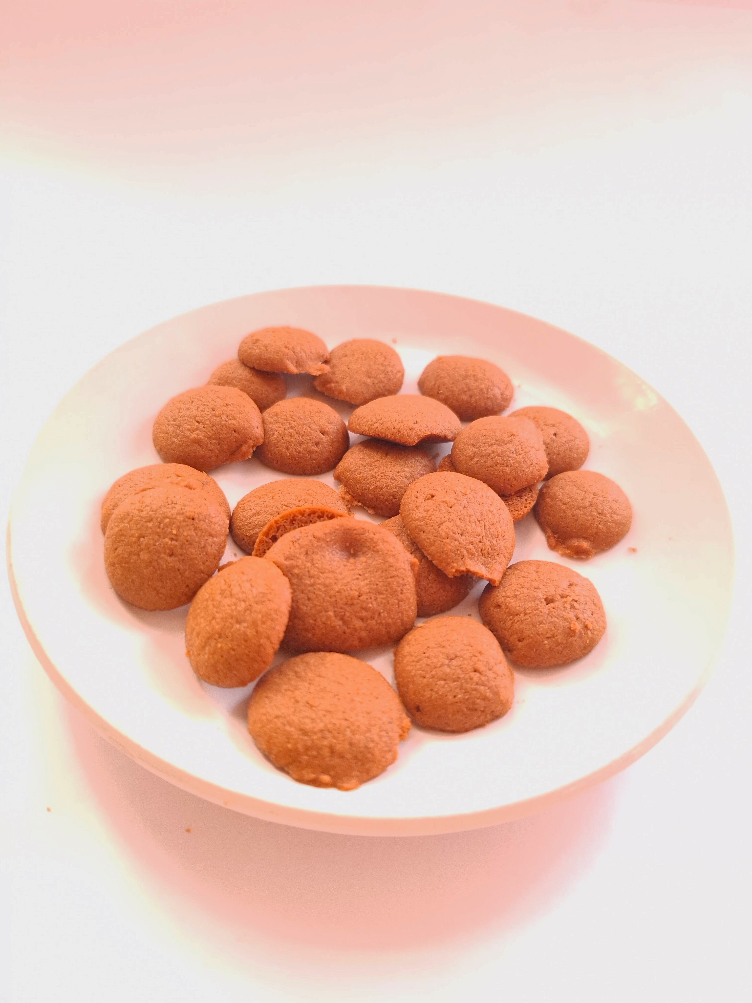 Egg drops orange egg