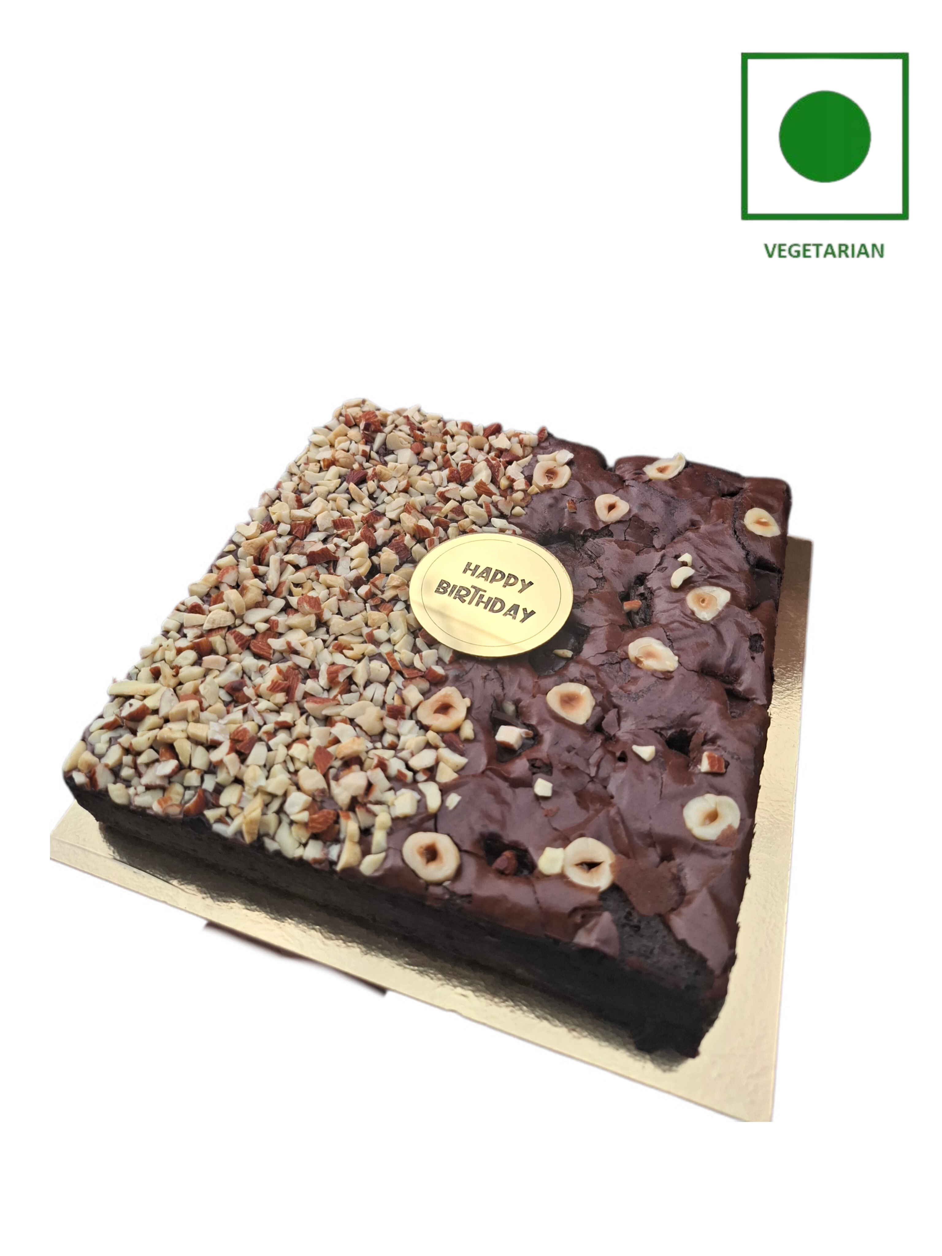 assorted brownie cake eggless