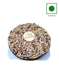 nutty brownie cake eggless